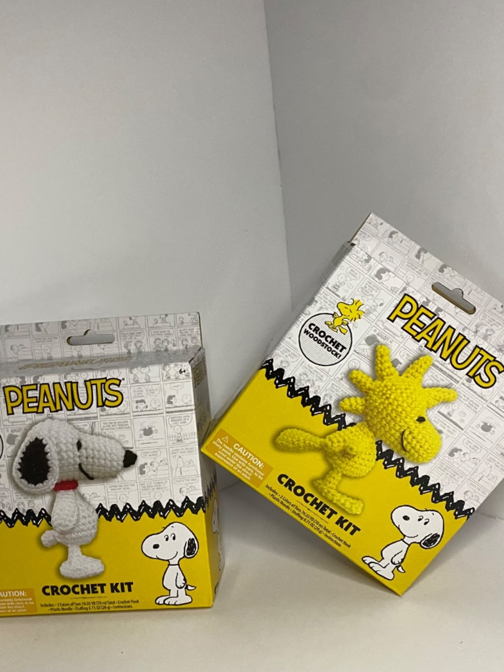 Peanuts Crochet Kit Snoopy & Woodstock Set (2 Kits)